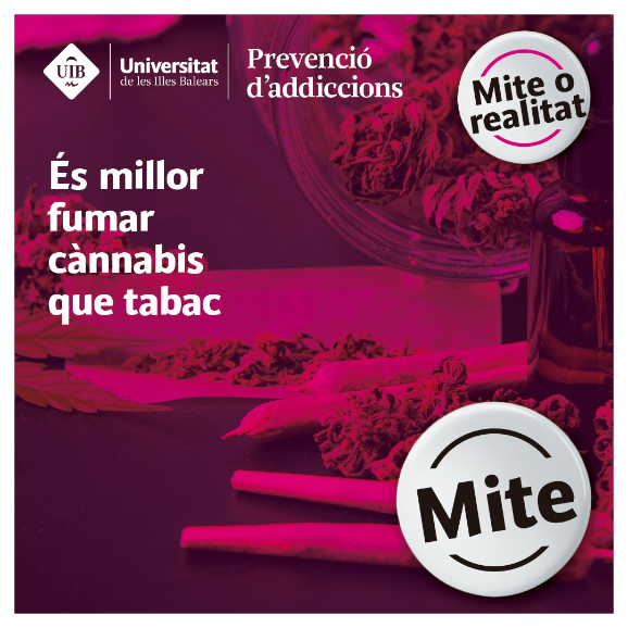 És millor fumar cànnabis que tabac (mite o realitat)